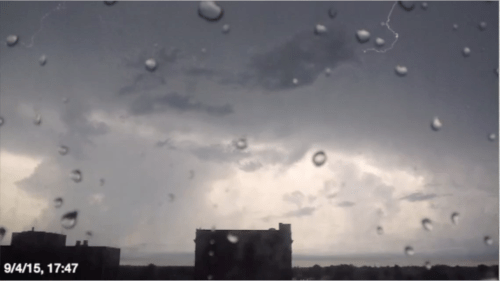 Lightning Bolt Capture Frame